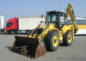 Экскаватор погрузчик New holland B 115  - Изображение #1, Объявление #240815