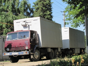 КаМАЗ  с изотермическим фургоном и прицепом - Изображение #1, Объявление #305527