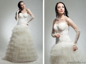 Продам свадебное платье цвета айвори - Изображение #1, Объявление #690455
