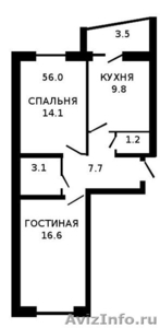 2-х квартира, Тухачевского - Изображение #3, Объявление #696788
