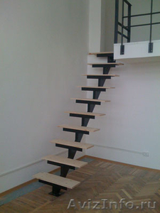 Лестницы мансардные, межэтажные на металлическом каркасе  - Изображение #2, Объявление #1346162